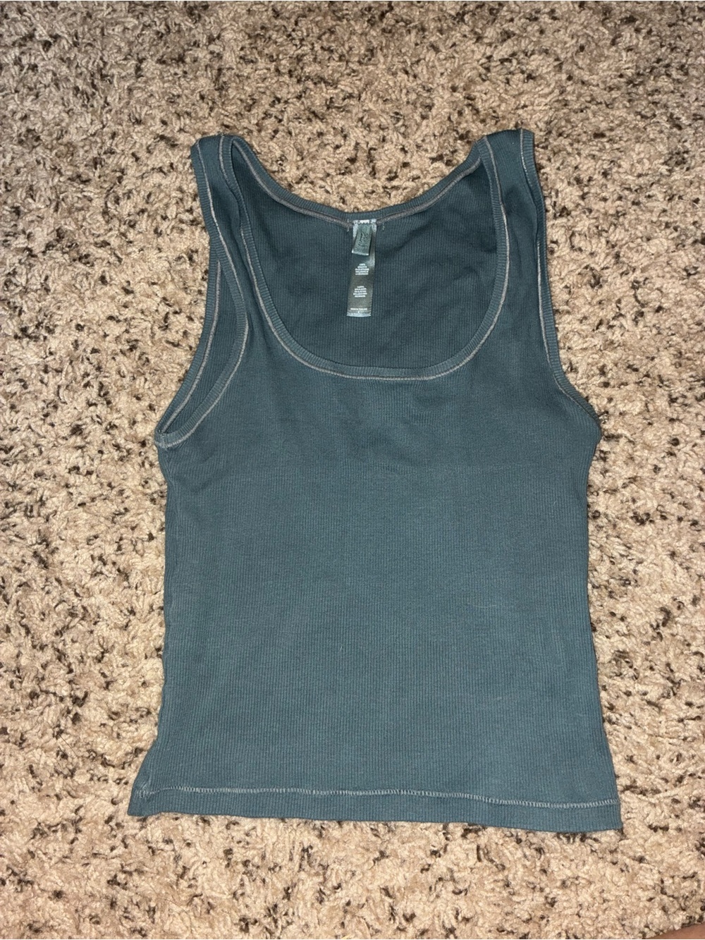 Blue Skims Tank Top